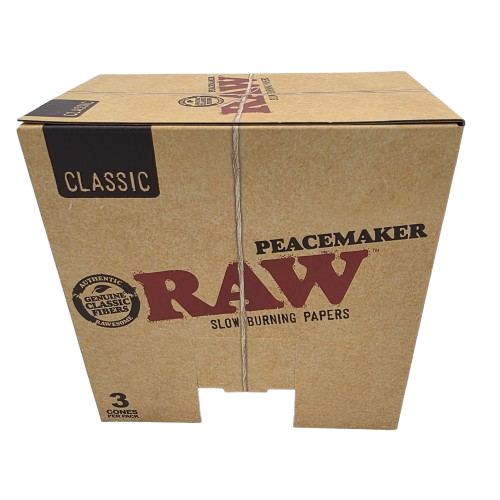 Raw Classic Peacemaker Paper 3 cones per Pack