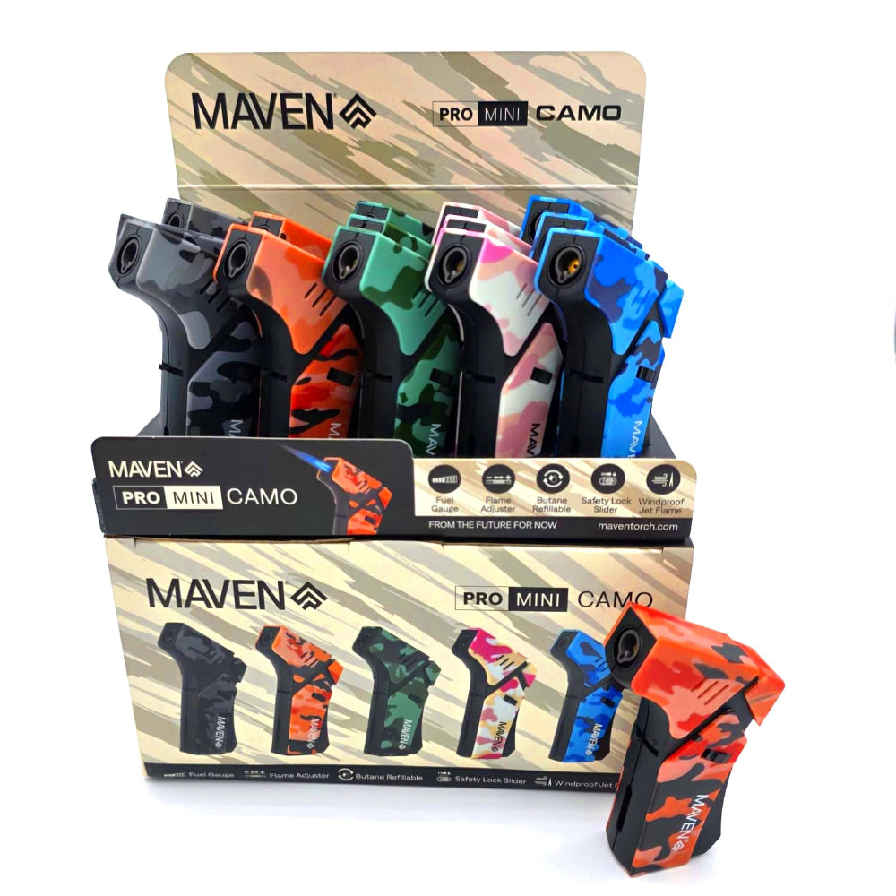 1171cm maven pro mini camo torch 15 pcs per pack