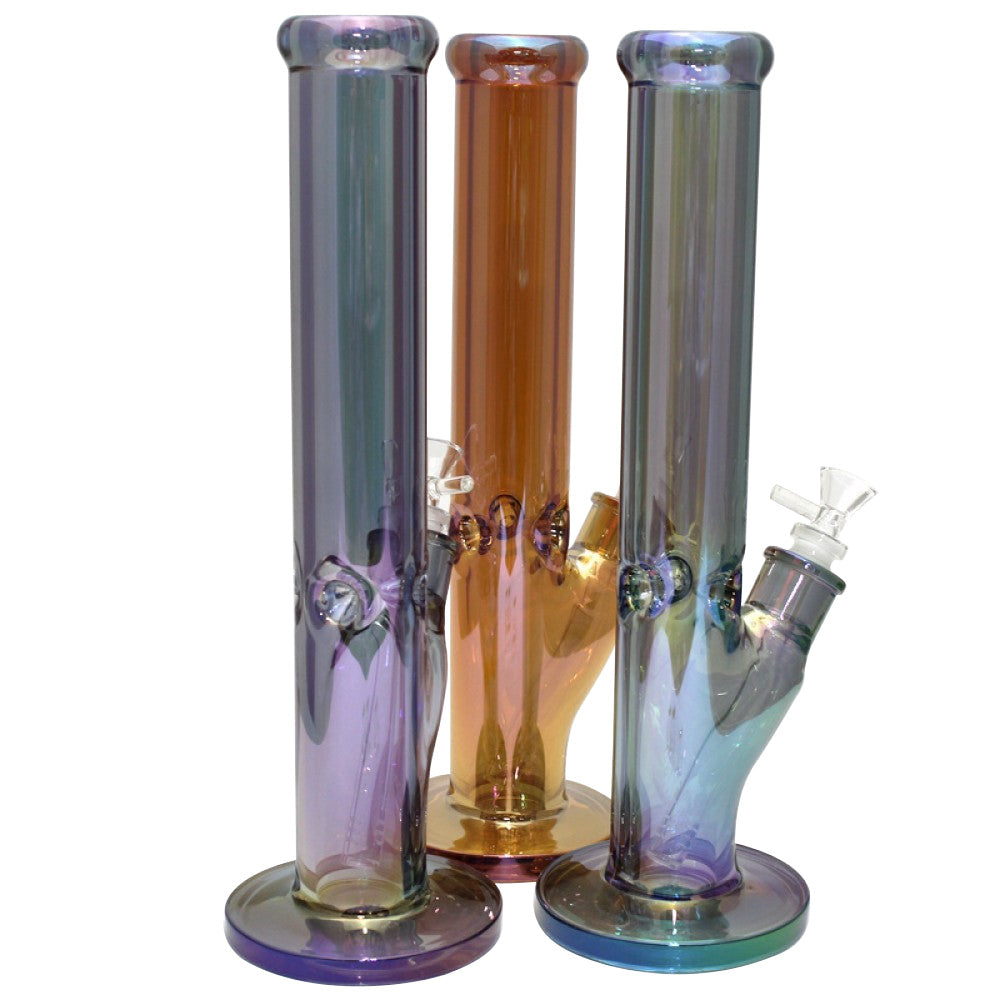 14'' Straight Shooter Colorful Heavy Duty Water Pipe G-G