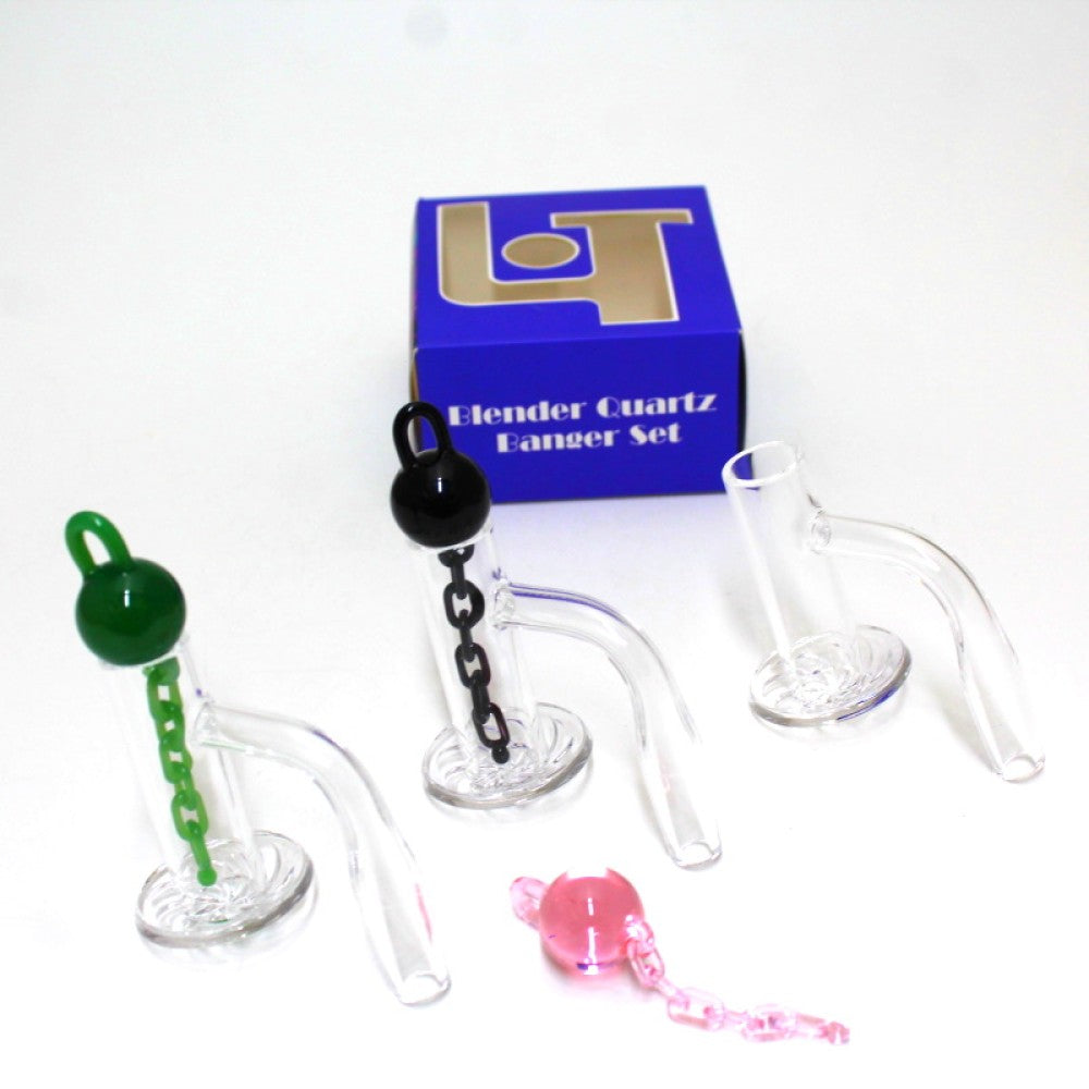 Blender quartz banger set 14mm male joint for dab rig premium quartz nail kit