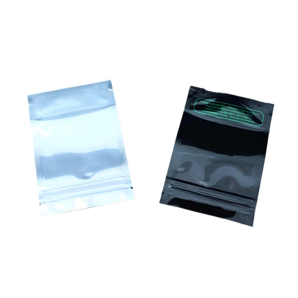 1/8th XS 4x3 Mylar bags, durable heat-sealable storage pouches with moisture and odor resistance for secure small item packaging and storage.