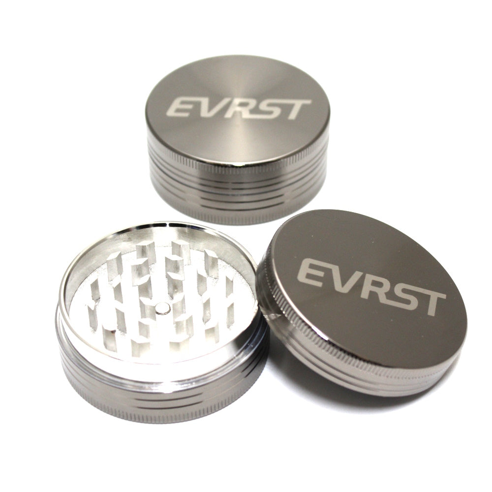 2 Part Heavy Medium Size EVRST Zinc Grinder