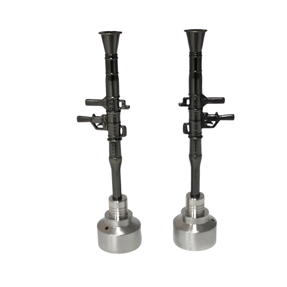 4.5" gun-shaped carb cap for 18MM bangers, designed for improved airflow.