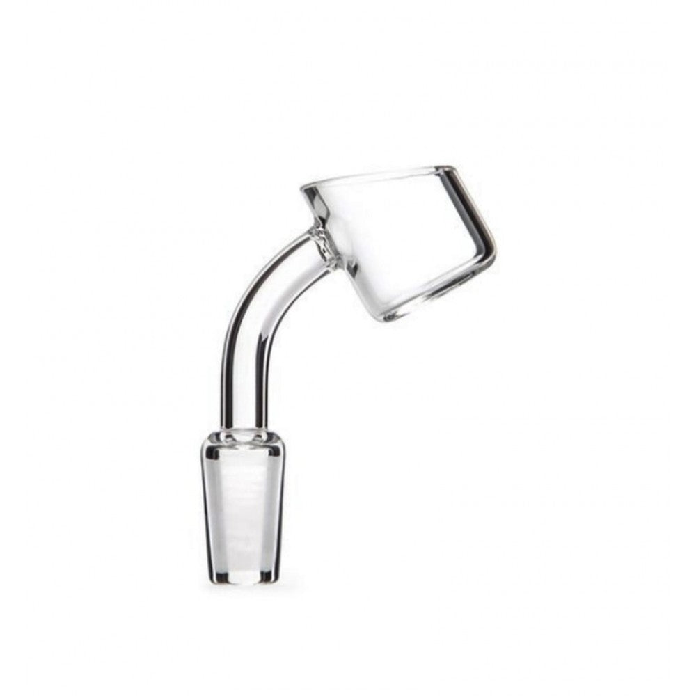 45 Degree 14 mm Male  Domeless Quartz Banger Nail