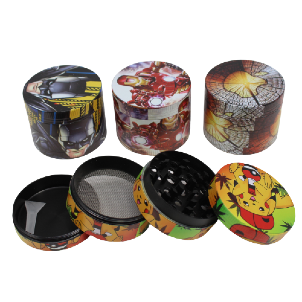 4 PART FANCY DECAL COLOR DESIGN GRINDER 50 MM