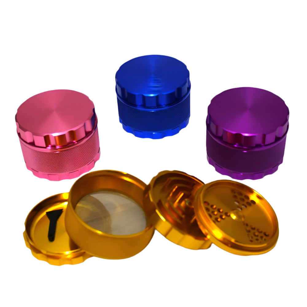 63mm 4-part heavy-duty grinder in assorted colors