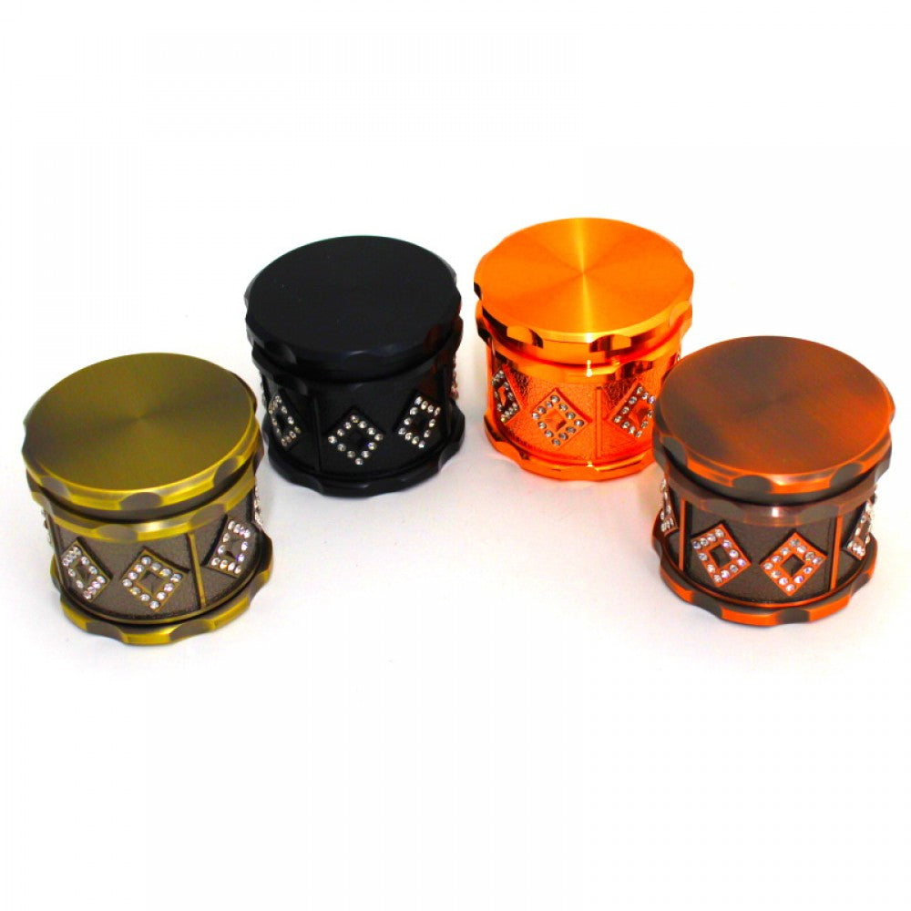 4 Part Assorted Color Heavy Duty Grinder 63 MM