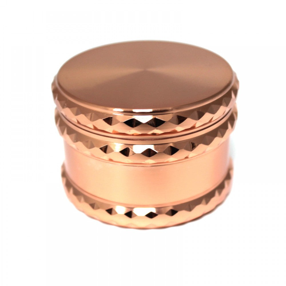 4 Part Assorted Color Heavy Zinc Grinder 63  MM