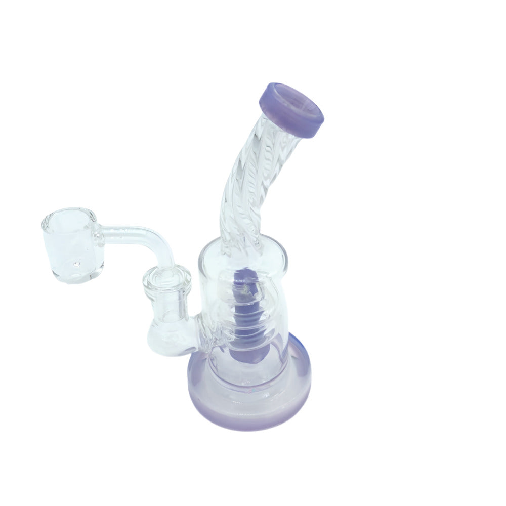 5.5" Inner Coil Design Water Pipe With 14mm Male Banger