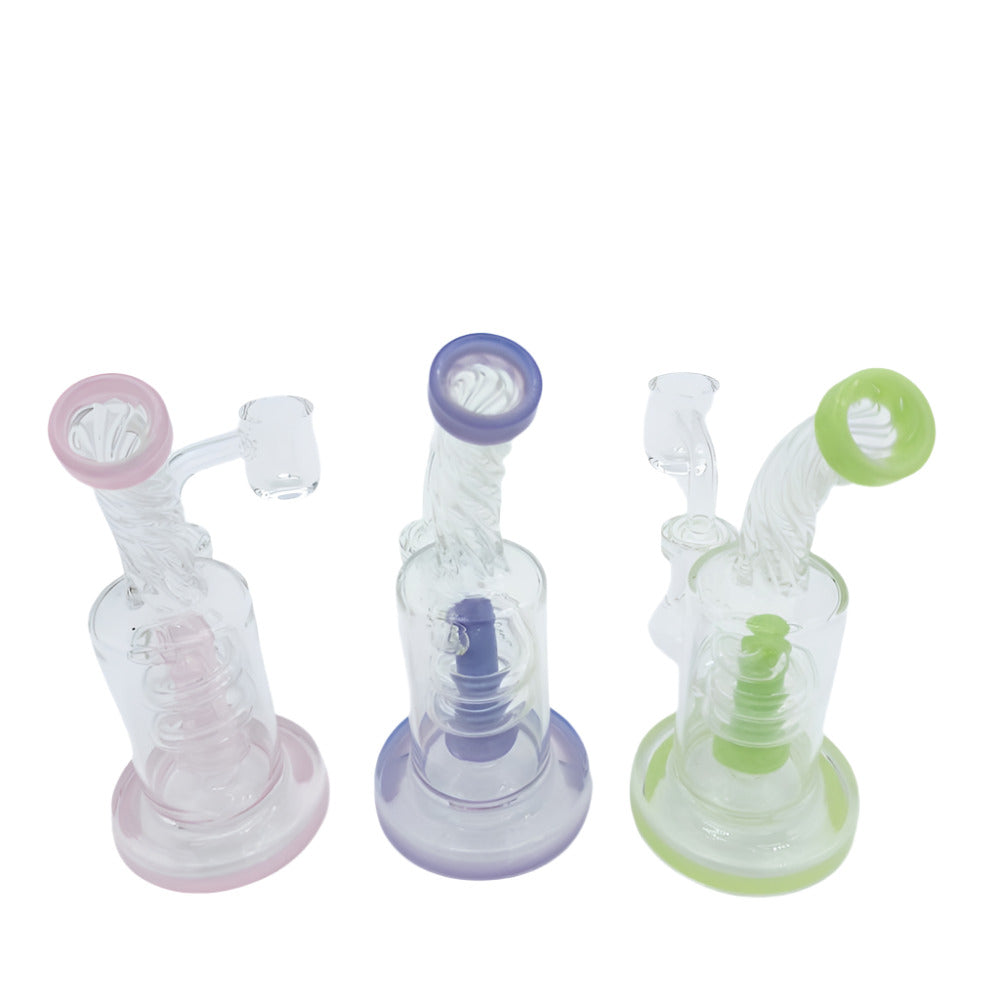 5.5" Inner Coil Design Water Pipe With 14mm Male Banger
