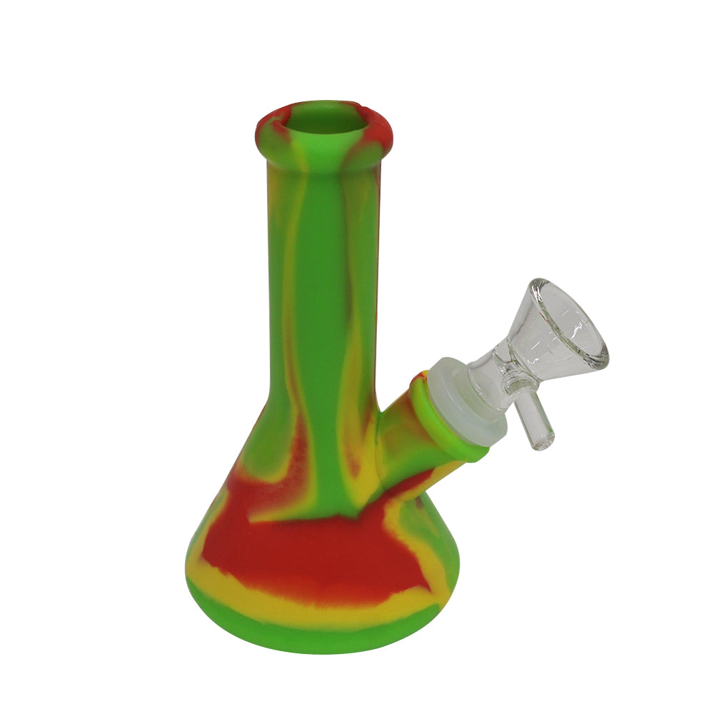 5'' Silicone Multicolor Water Pipe