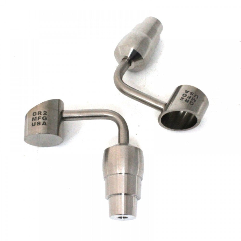6 in 1 titanium nail with banger male joint 14mm 18mm durable heat resistant dab accessory for rig use