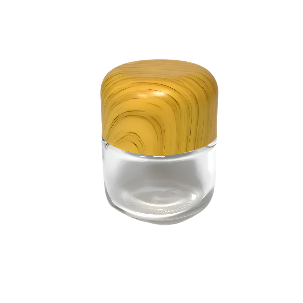 60 ML Wooden Top Glass Jar