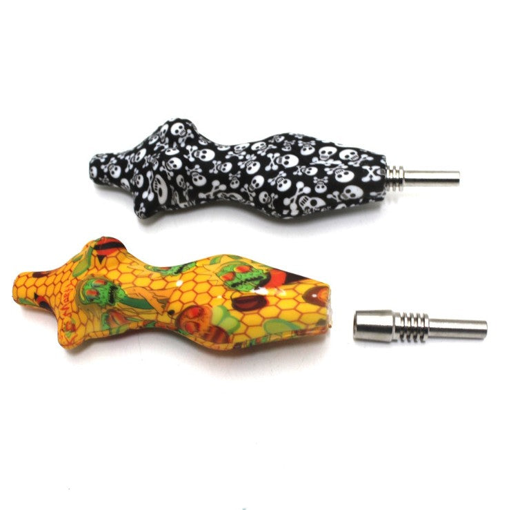 5" Silicon Art Color Lady Straw Kit
