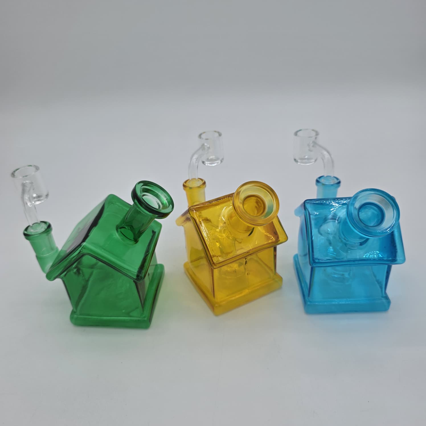 4'' Design Small Dab Rig Water Pipe With 14 MM Male Banger