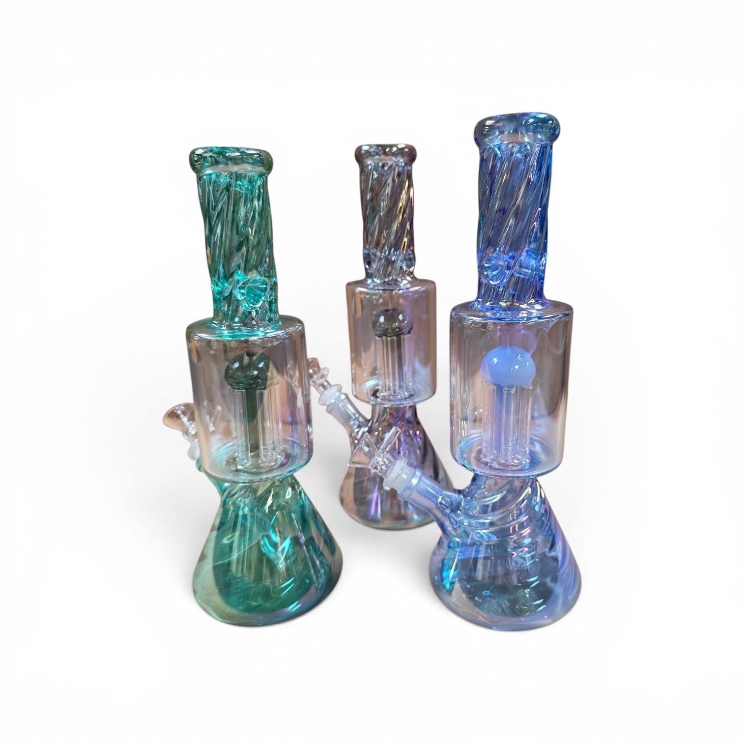 Twisted Beaker with Tree Precolator