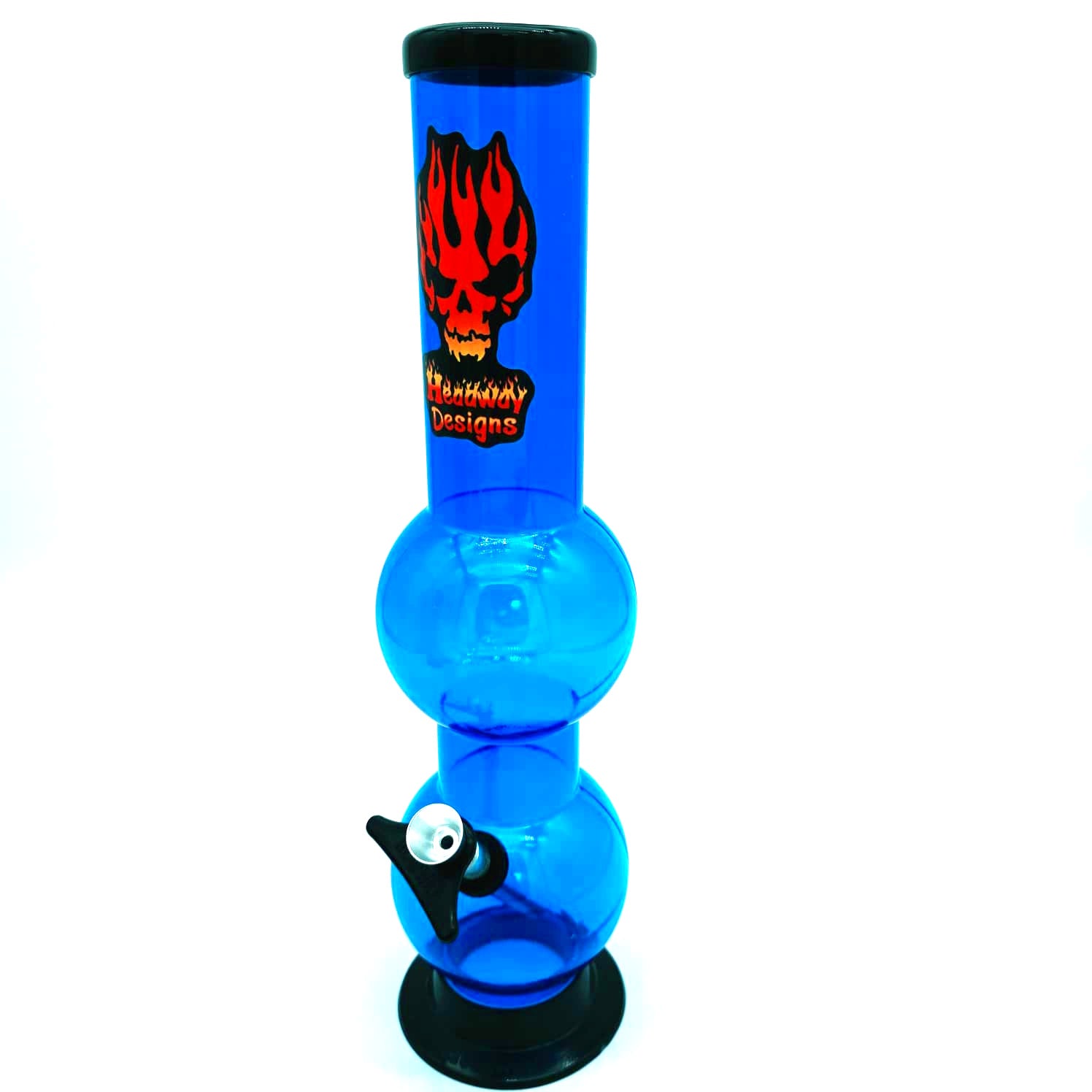 14'' Headway Designs Double Bubble Acrylic Water Pipe