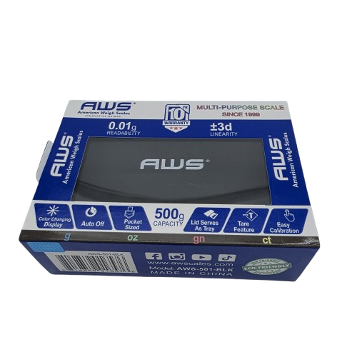 AWS -501  MULTI PURPOSE SCALE AWS SERIES SCALE 500 X 0.01G