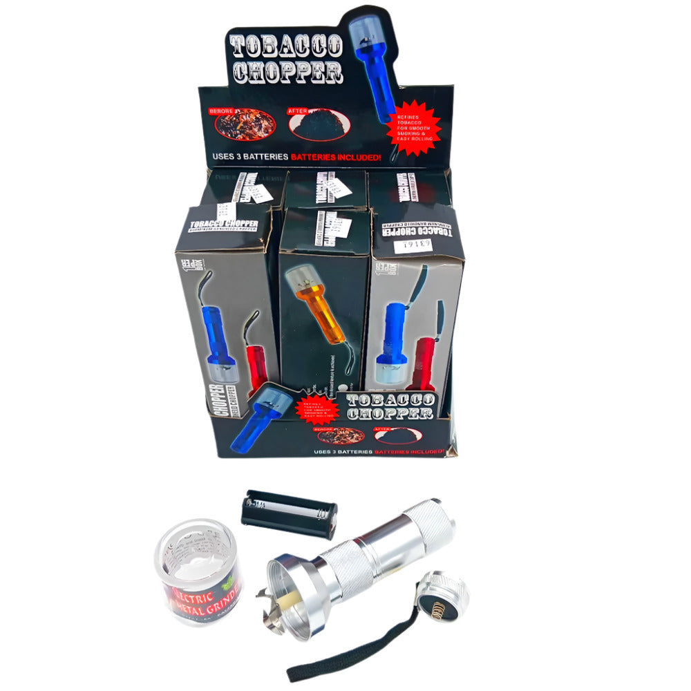 Battery operated electric herb grinder for effortless grinding of dry herbs