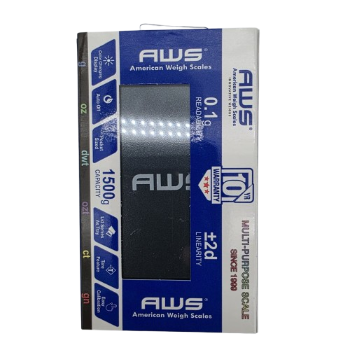 CHROME1500  AWS MULTI PURPOSE SCALE 1500 X 0.1G