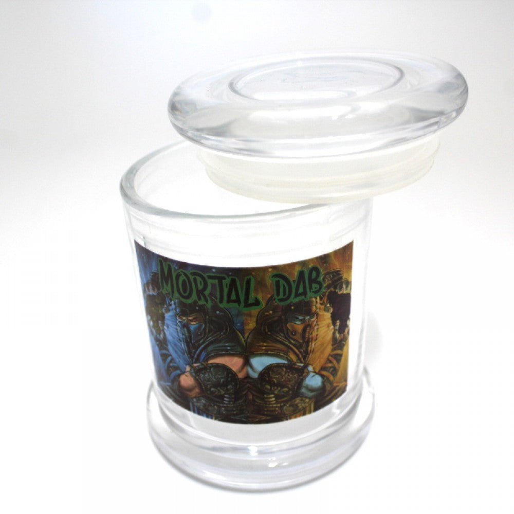 Designer Glass Jar Medium Size