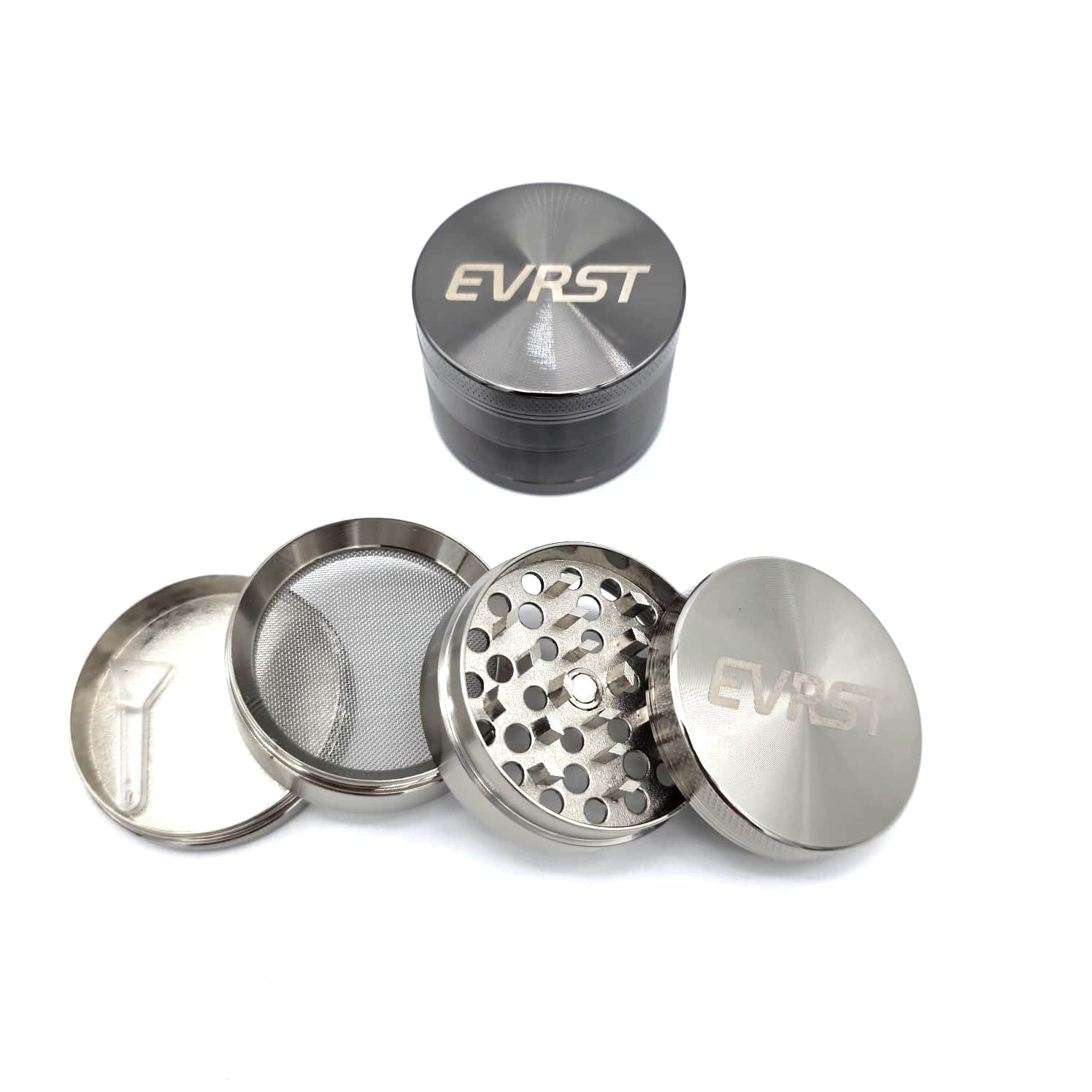 Evrst 4 Part Zinc Heavy Duty Grinder 63MM
