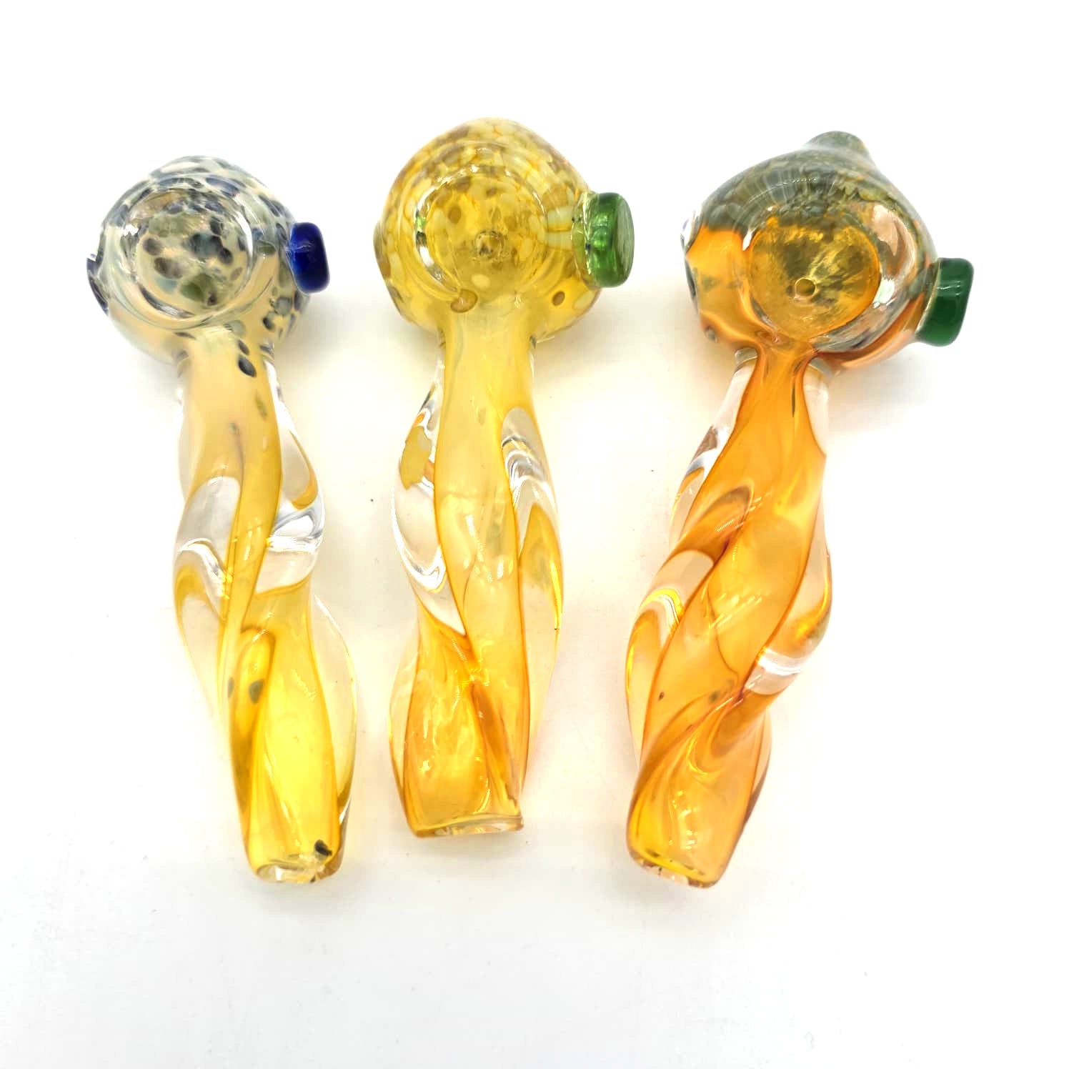 3.5" Twisted Color Hand Pipe