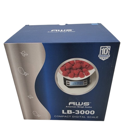 LB-3000 AWS  COMPACT DIGITAL SCALE  3000G BOWL SCALE