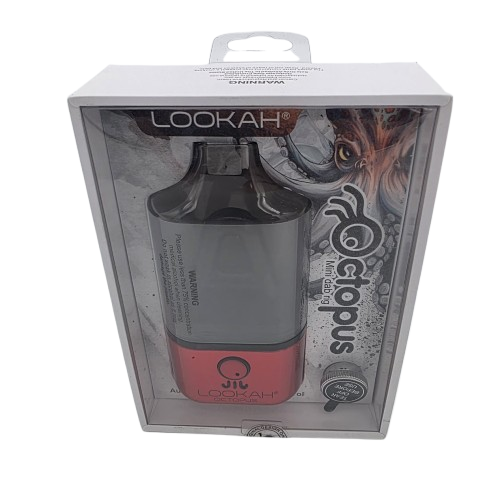 Alt text: Lookah Octopus Mini Electric Dab Rig (Mini Rig), compact portable electric dab rig designed for smooth vapor production and easy use.