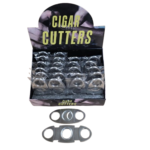 Metal Cigar Cutter 24 Per Pack