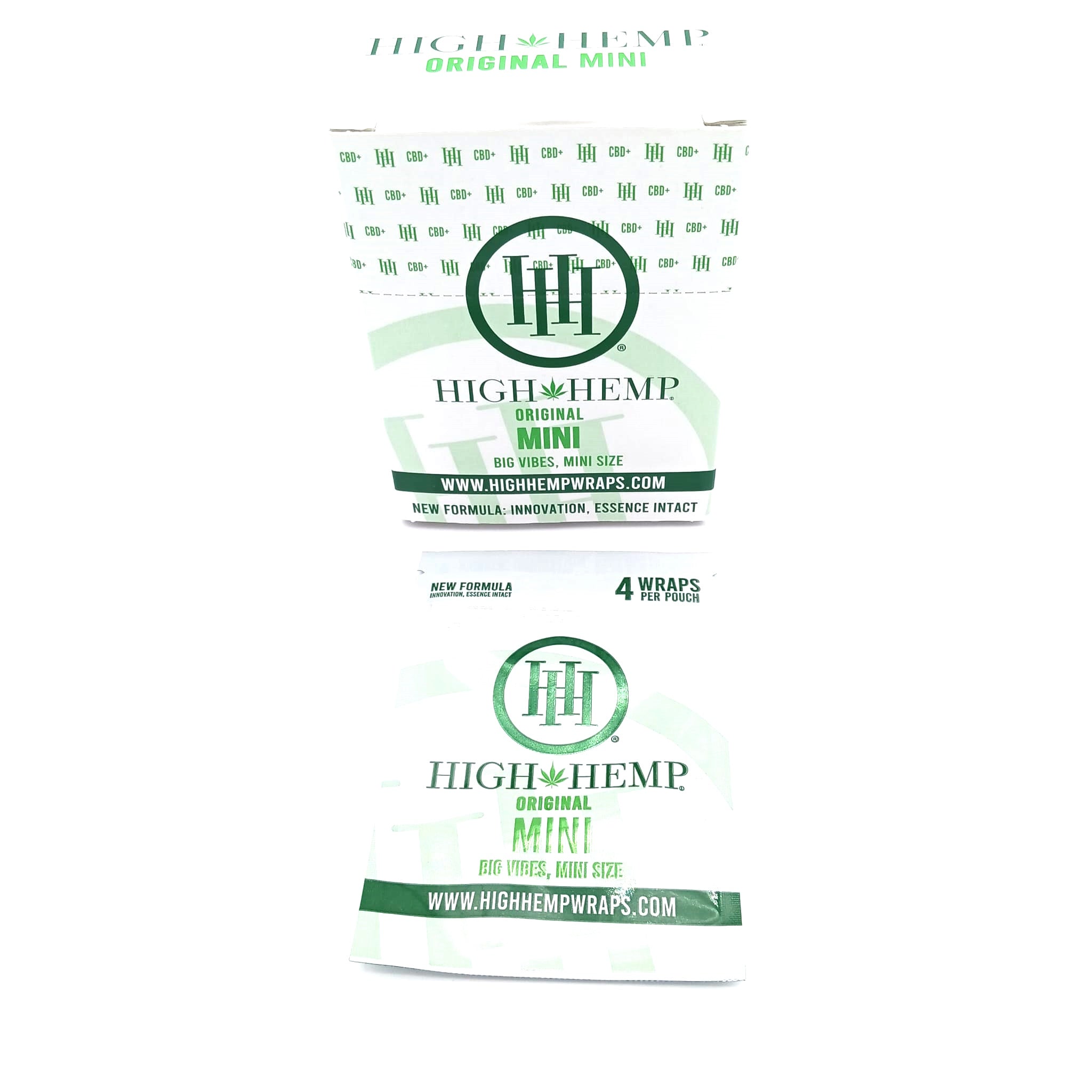 HH Original Mini Wraps 15 Pouches Per Box 4 Wraps Per Pouches