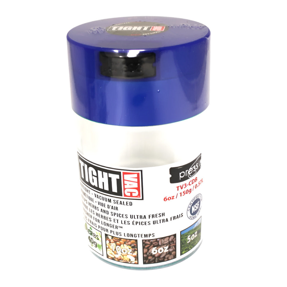 TV3 Assorted Color Airtight Jar/ 6 oz / 0.57 Liter