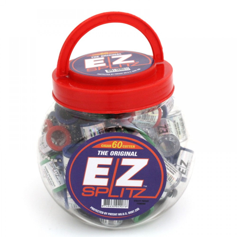 The Original EZ Splitz Cigar Cutter 60 Per Jar