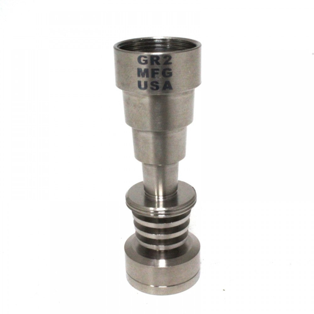 Premium USA Made GR2 Titanium Domeless Nail – Universal Male/Female Fit