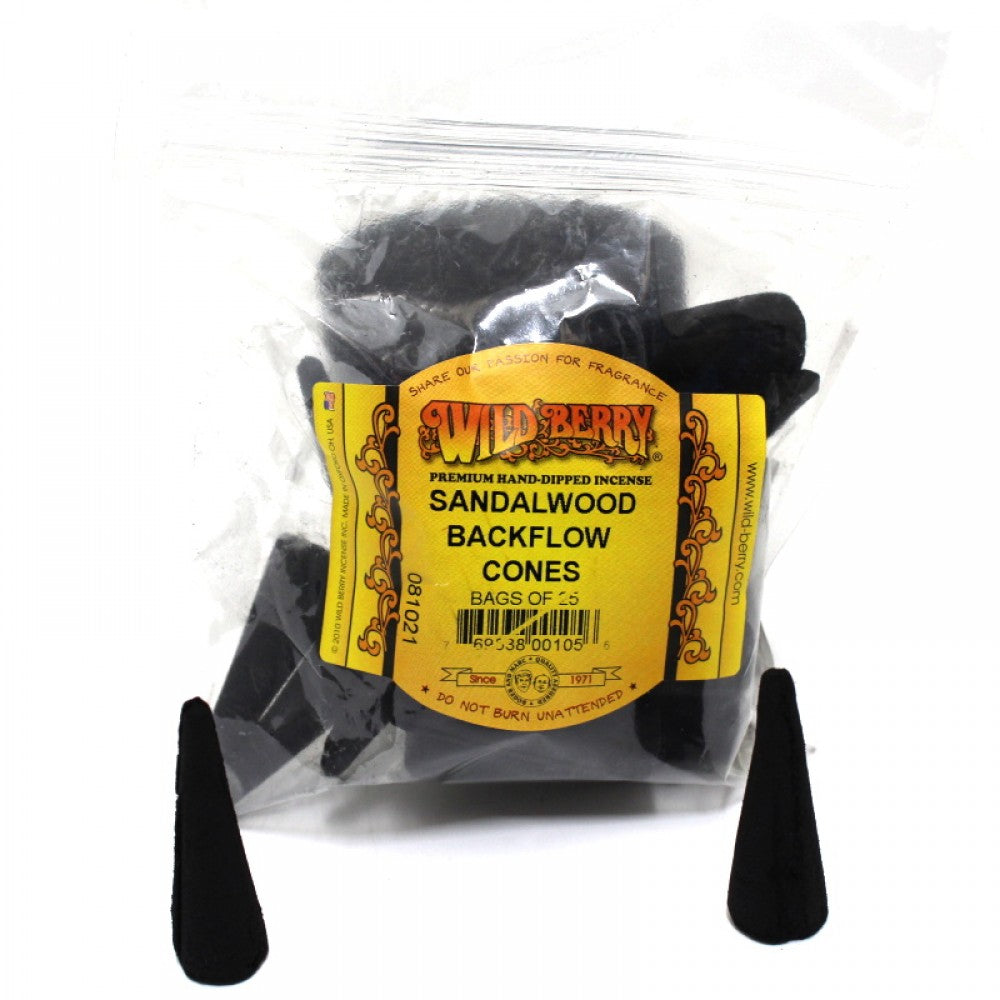 Wild berry Backflow Cones 25 Cones Per Pack