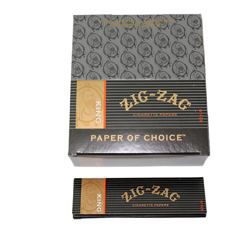Zig Zag King cigarette papers, 24-pack booklet set