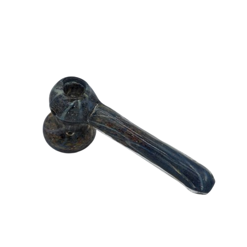 Art Design Hammer Medium Size featuring detailed artistic glasswork, durable construction, and a comfortable grip for a smooth smoking experience.