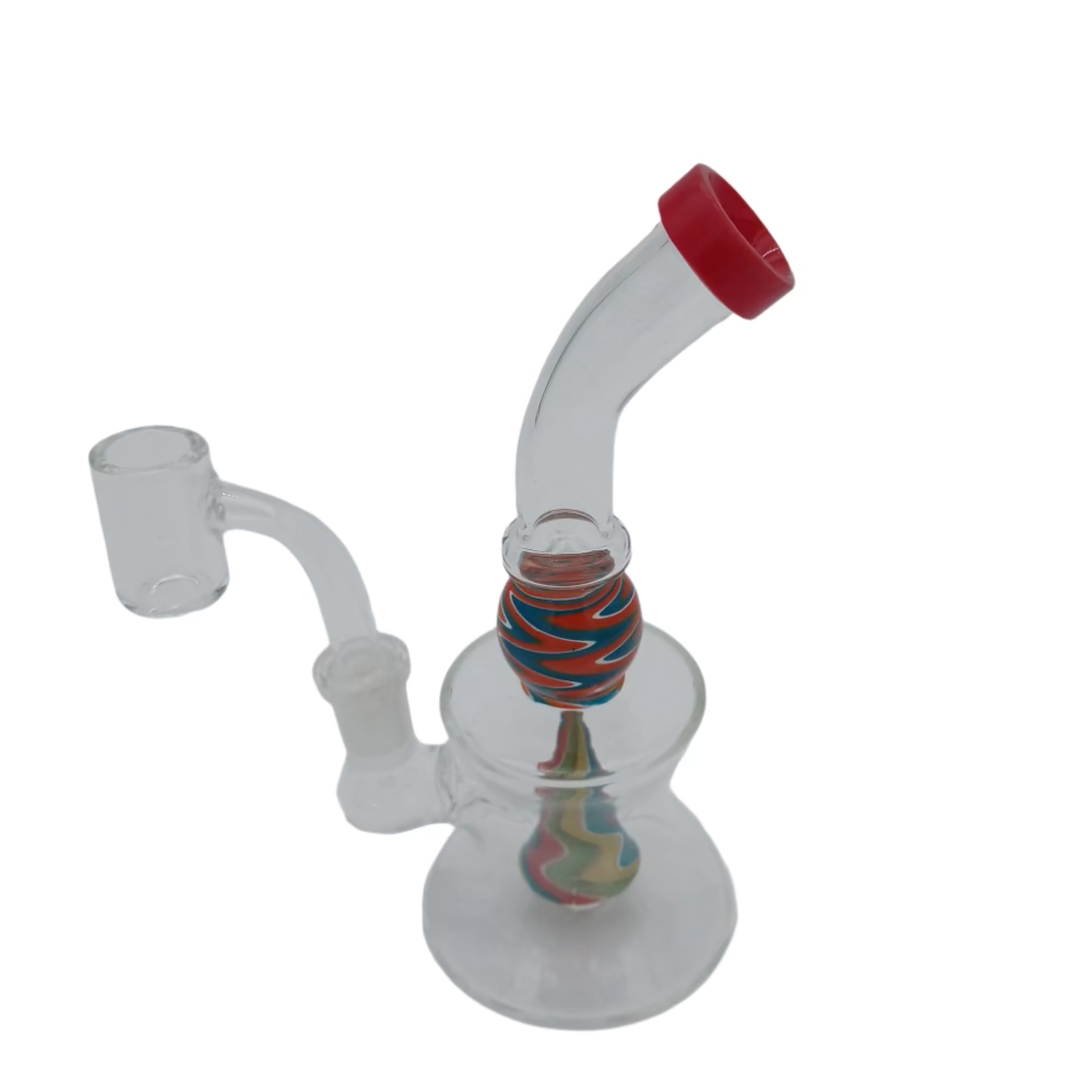 Beaker base cone design dab rig water pipe made from durable borosilicate glass with 14mm male banger for smooth vapor and stable concentrate use.