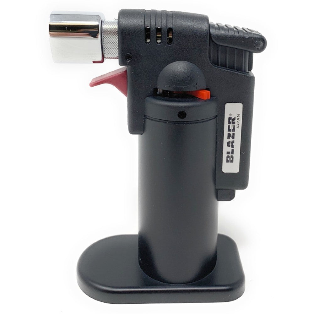 Blazer Firefox butane refillable mini torch with compact design and precision jet flame for portable use