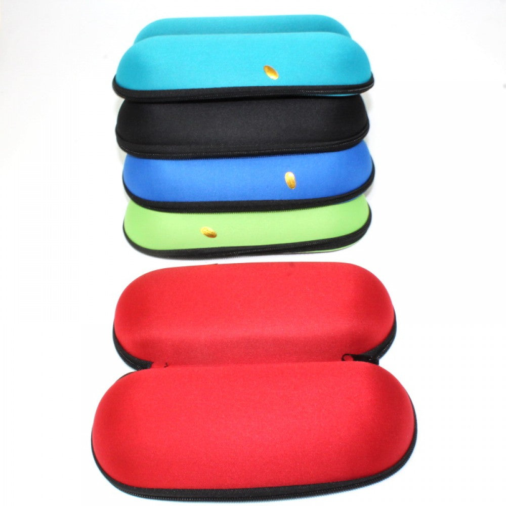 Capsule hand pipe case large size with durable hard shell, soft padded interior, and secure zipper closure for safe and protective storage.