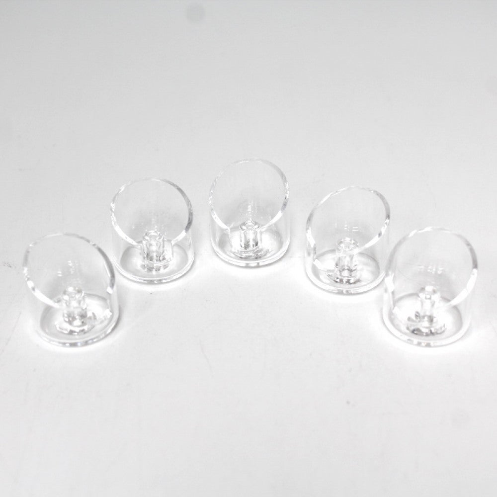 Carb cap without handle designed for regular quartz bangers to improve airflow and vapor production