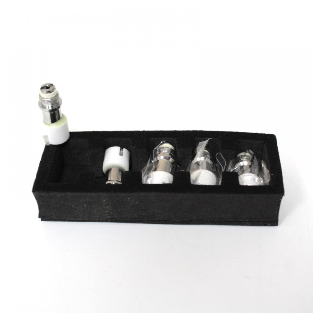 Ceramic coil replacements 5 pack durable heating elements for vape devices smooth and clean vapor performance