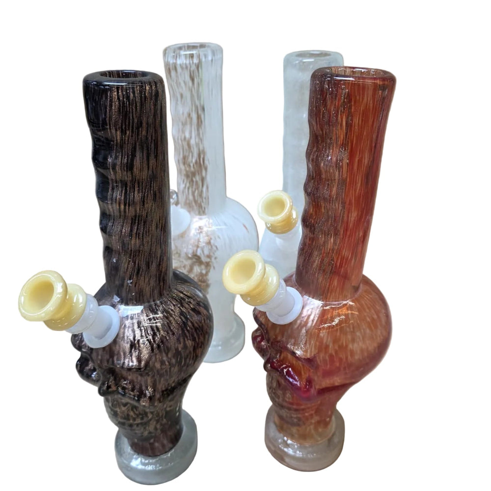 High-quality colorful beaker glass bong featuring a sturdy base and smooth airflow for reliable use