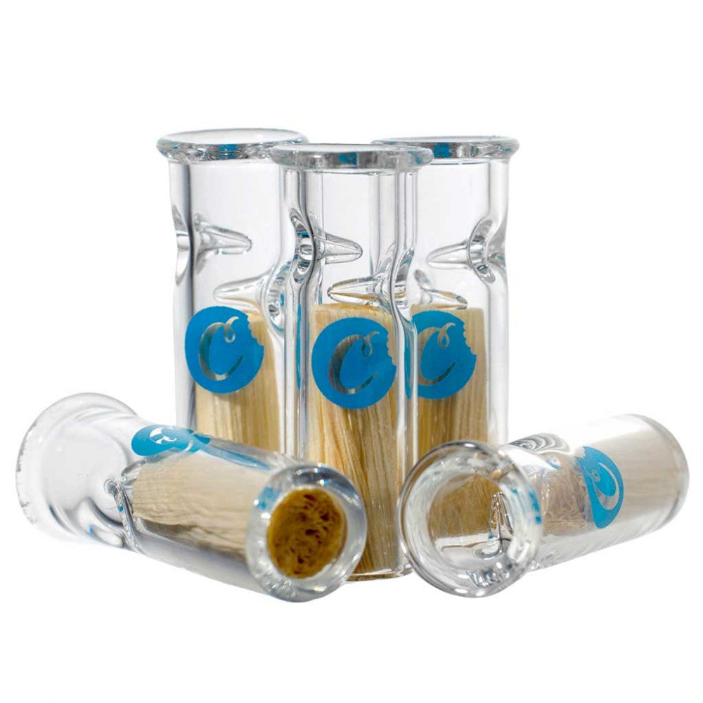 Cookies Classic Tips 5pcs pack featuring premium rolling filter tips, durable material, and consistent pre-rolled design for smooth use.