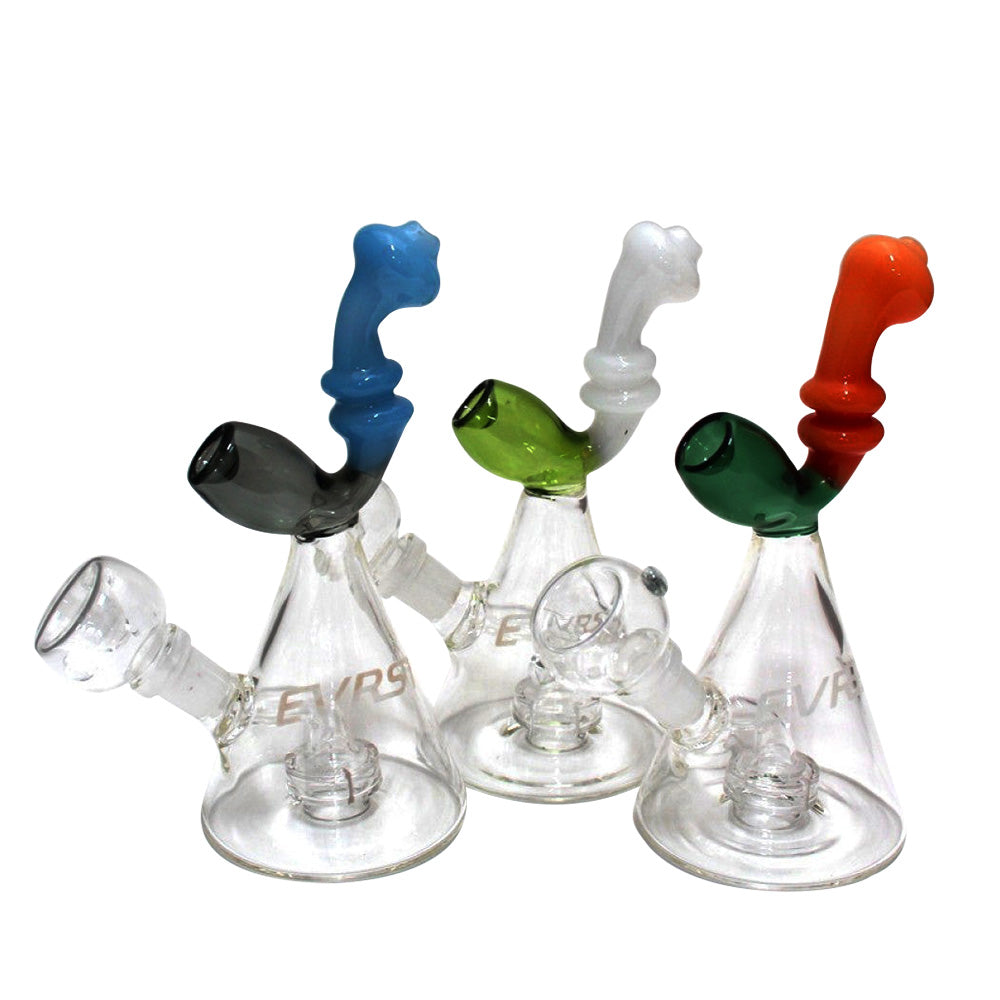 EVRST new design dab rig water pipe with durable glass construction, stylish appearance, smooth water filtration, and easy-to-clean design for daily use.