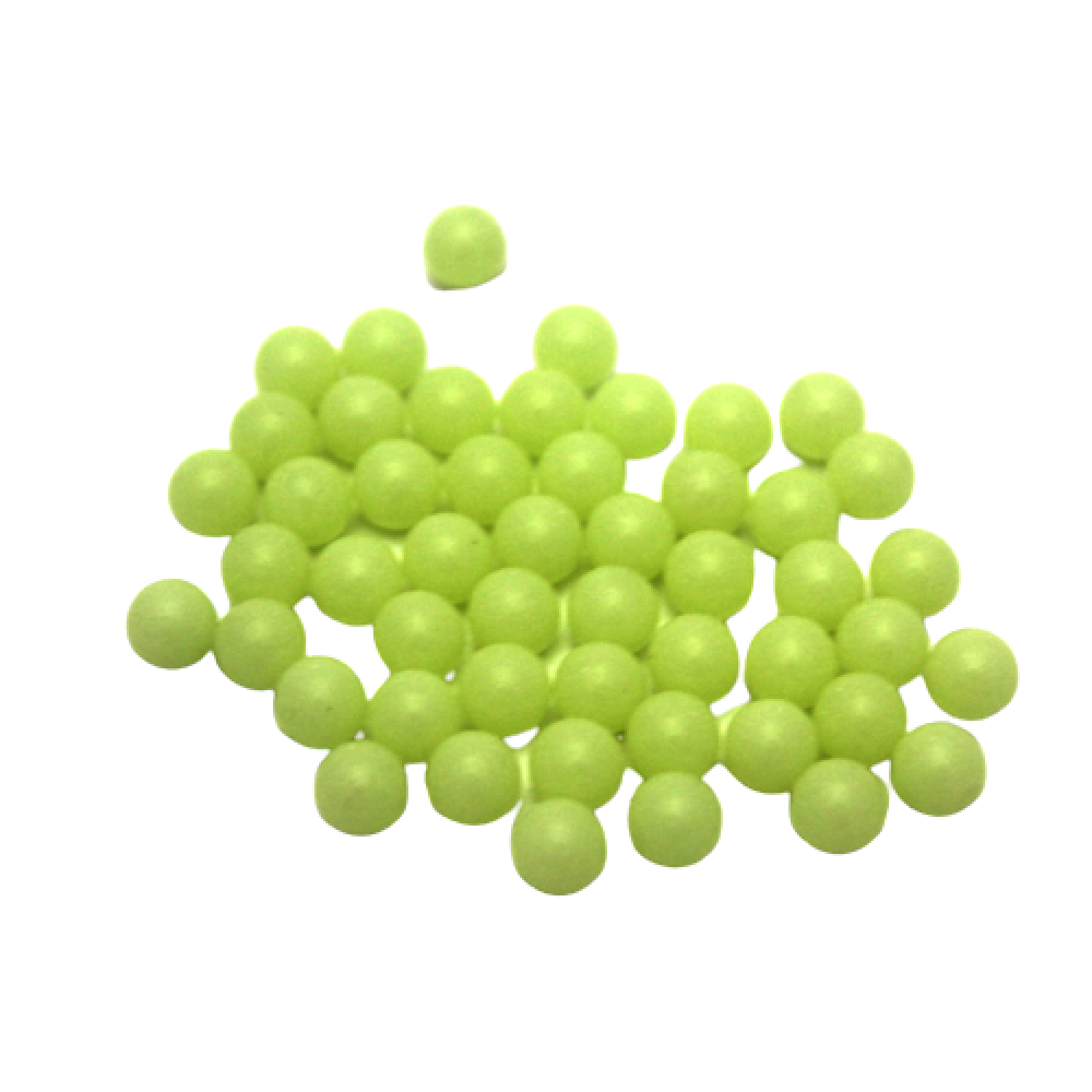Glow in the dark terp dab pearls ball pack of 2 designed for improved airflow and heat distribution in quartz bangers.