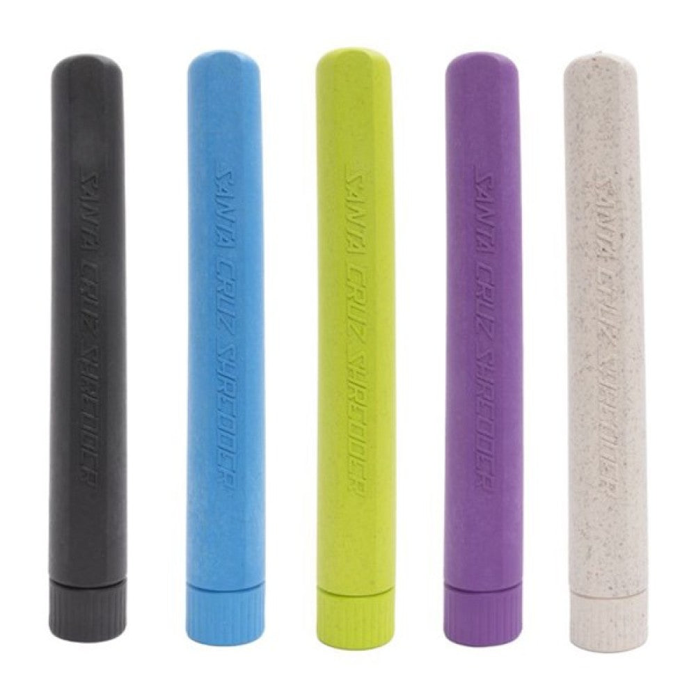 25 count Santa Cruz Shredder hemp J tubes, eco-friendly durable storage tubes with secure design for portable, odor-resistant organization and protection.