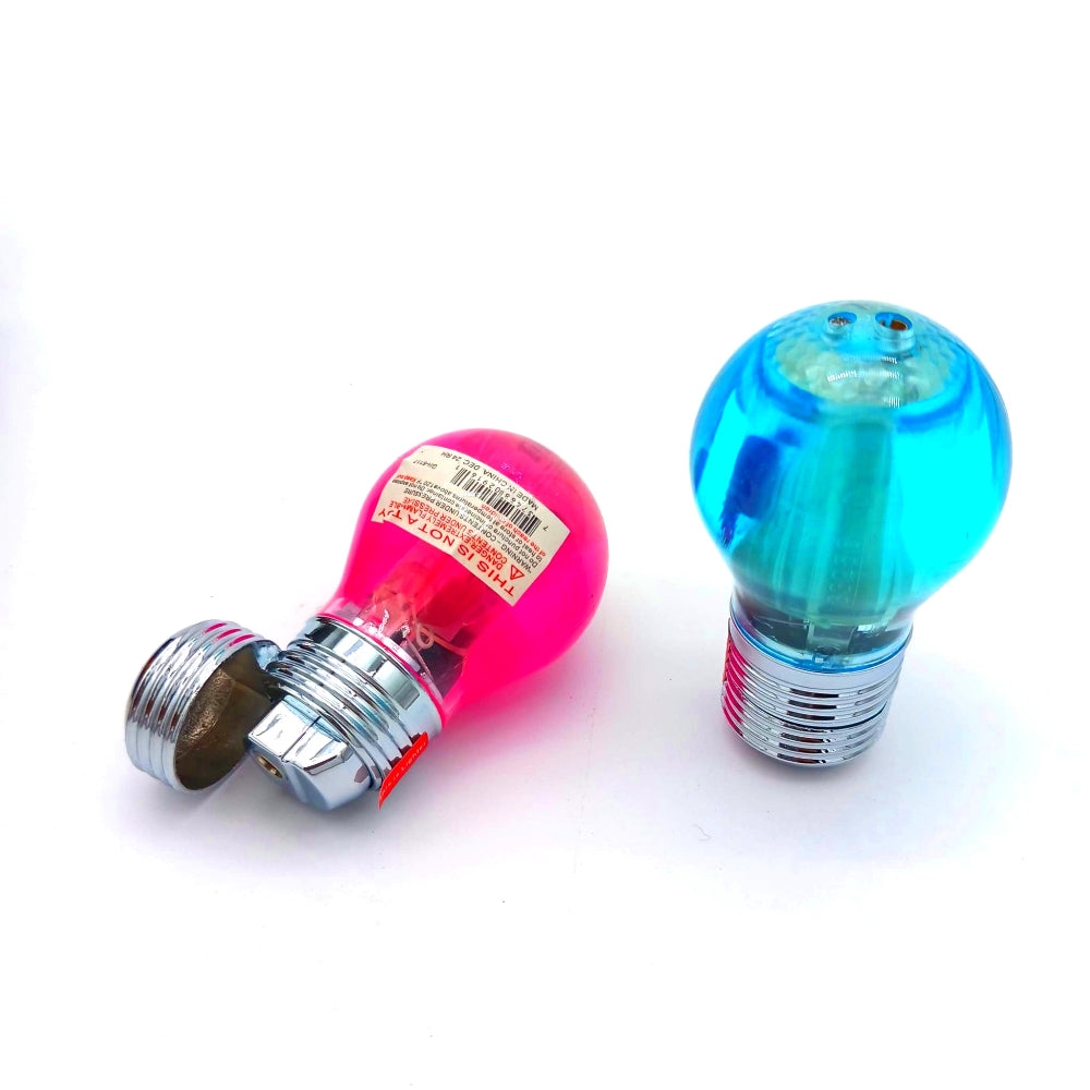 Light bulb design torch Clickit lighter 16 pcs assorted colors pack with powerful flame, sturdy construction, and ergonomic portable design.