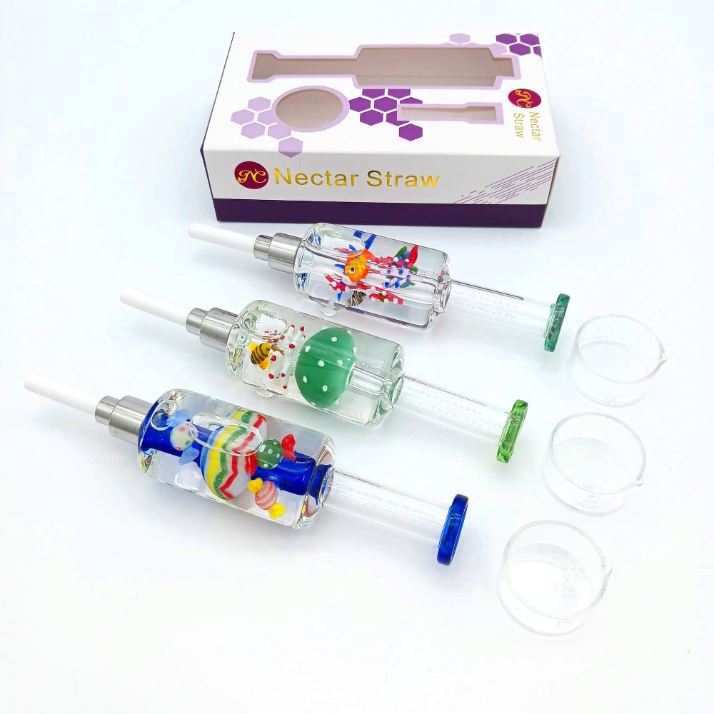 Liquid filled inner decorated NC kit with screw nails, designed with a unique floating liquid effect and durable components for smooth, reliable performance and easy use.