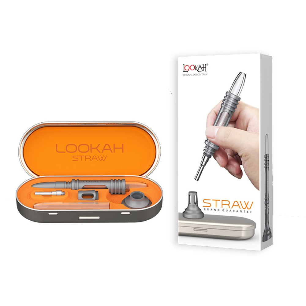 Lookah Dab Straw featuring portable electric nectar collector design, rechargeable battery, and efficient heating system for smooth concentrate vaporization.